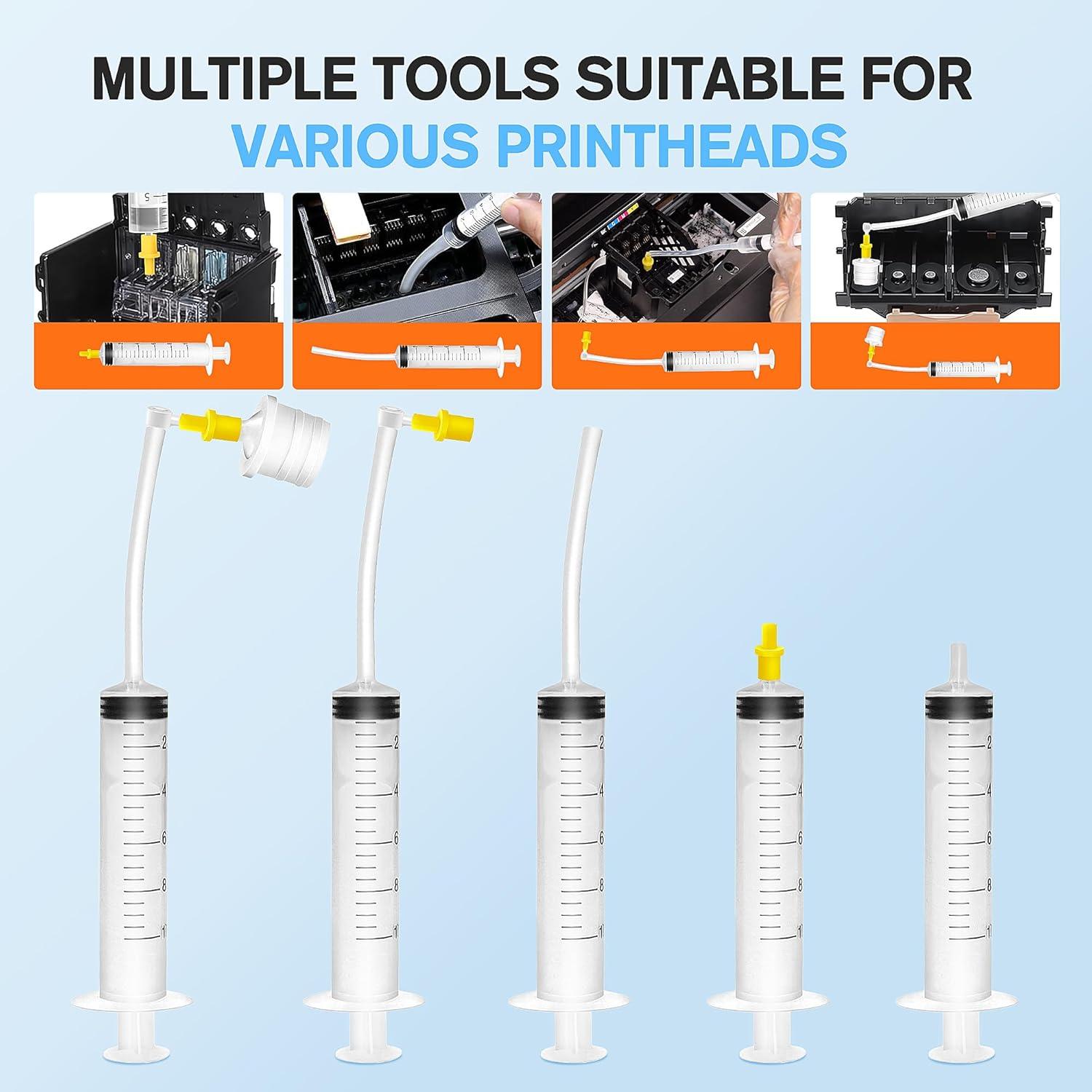 Kit de limpieza de cabezales E-Z Ink 100ml para impresoras HP/Epson/Canon/Brother