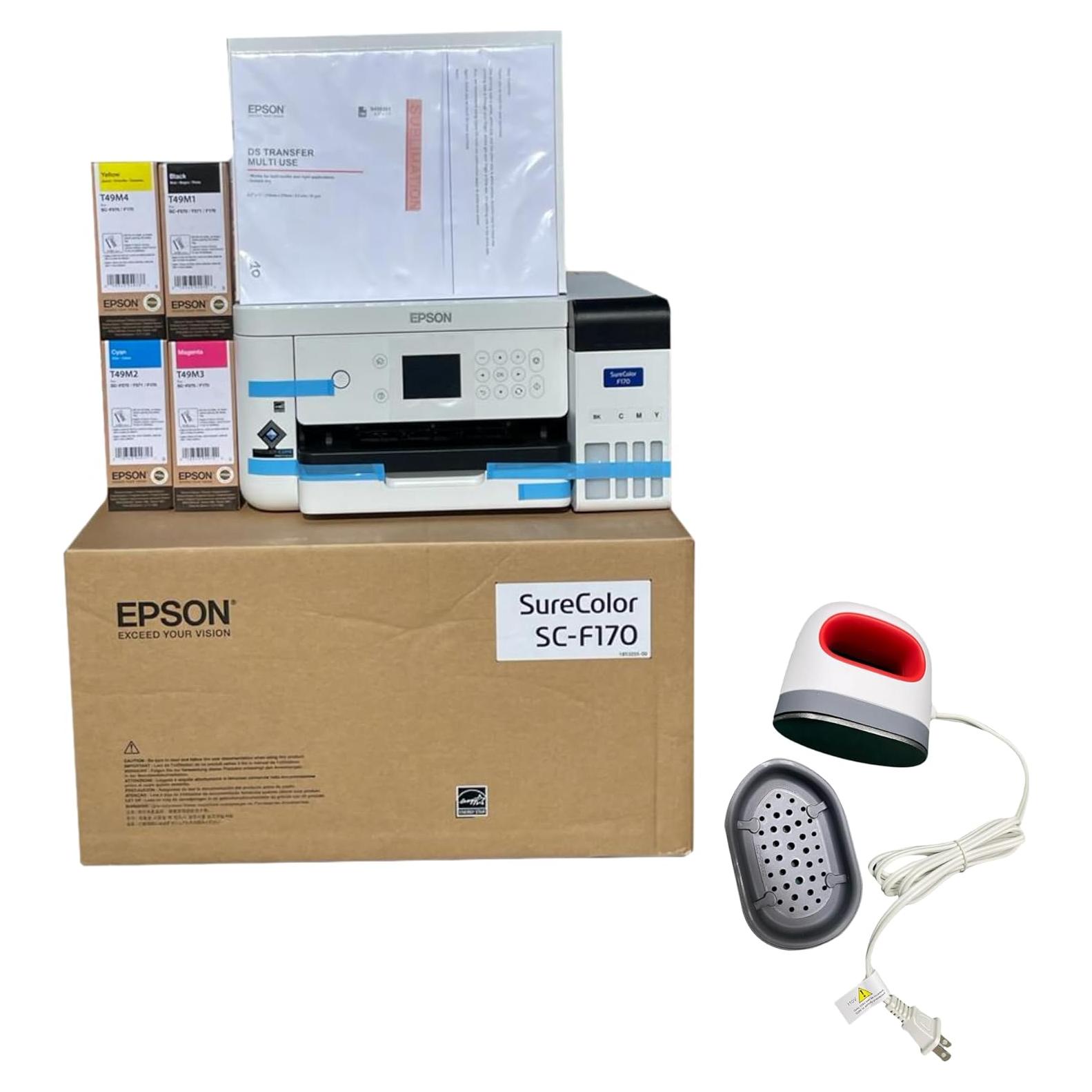 Impresora de Sublimación Epson F170 EcoTank + Accesorios