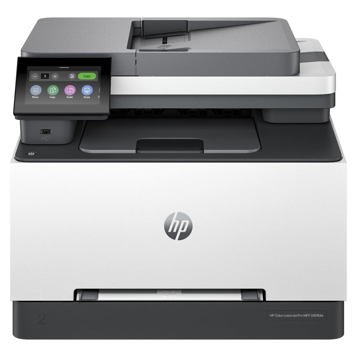 Impresora Láser Color HP Color LaserJet Pro MFP 3301fdw
