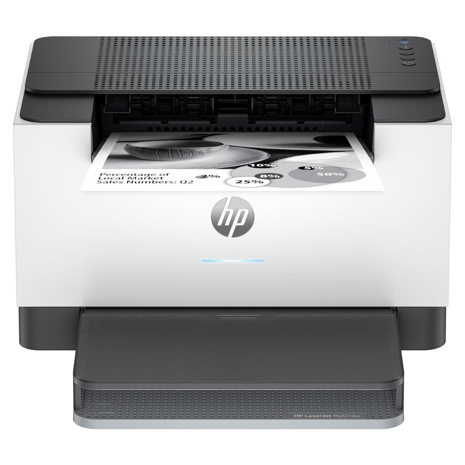 Impresora Láser Inalámbrica HP LaserJet M207dw, Dúplex, 28 ppm