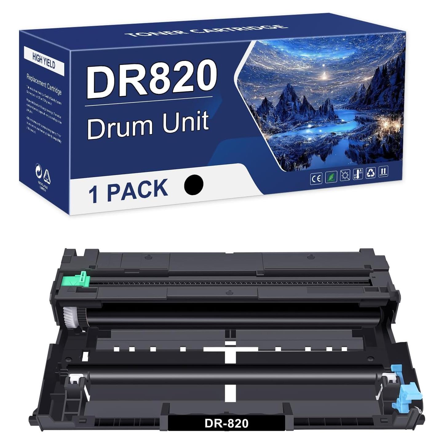 Unidad de Tambor Compatible Toner Bank DR820 para Brother