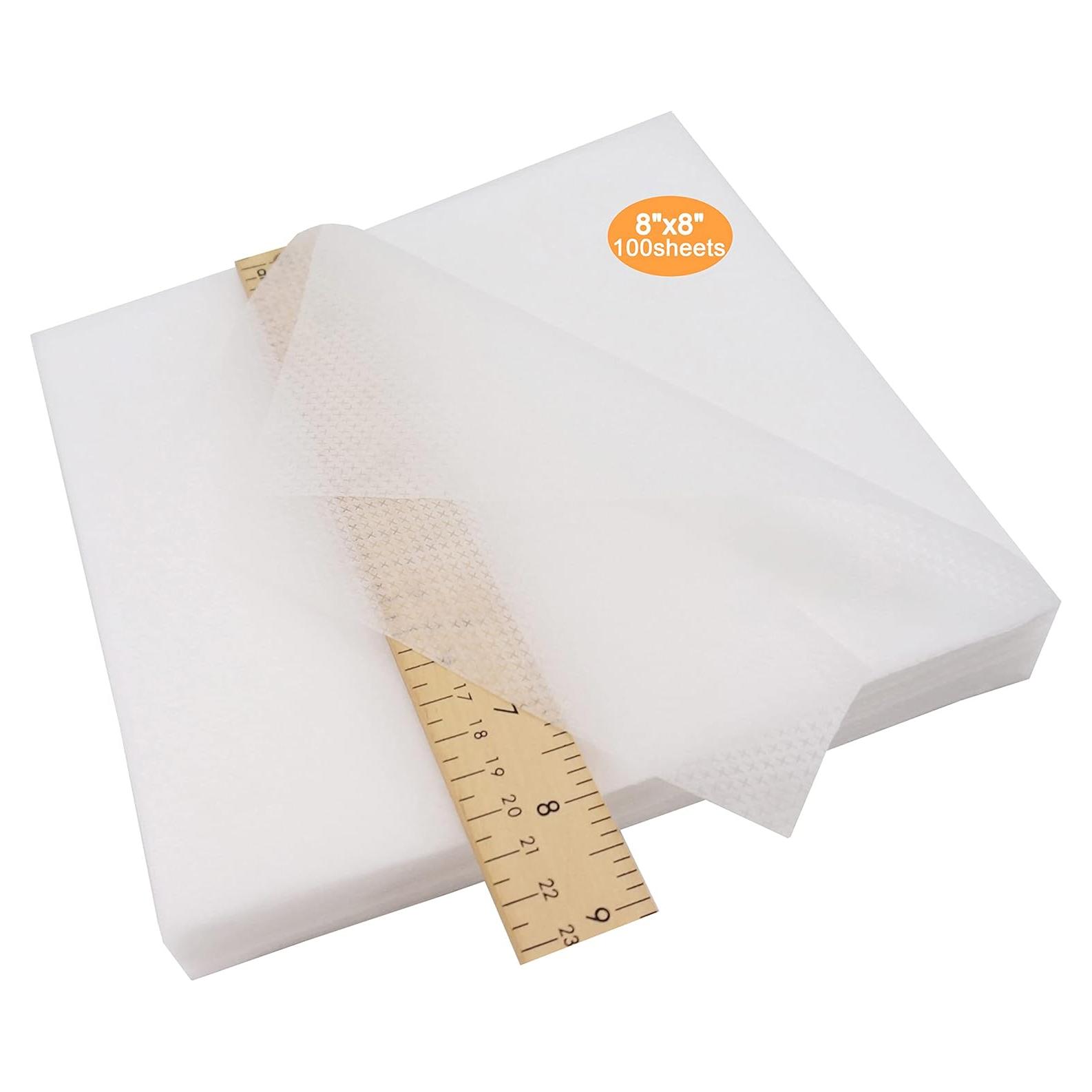 Estabilizador de Bordado New Brothread 20x20cm 100 Hojas