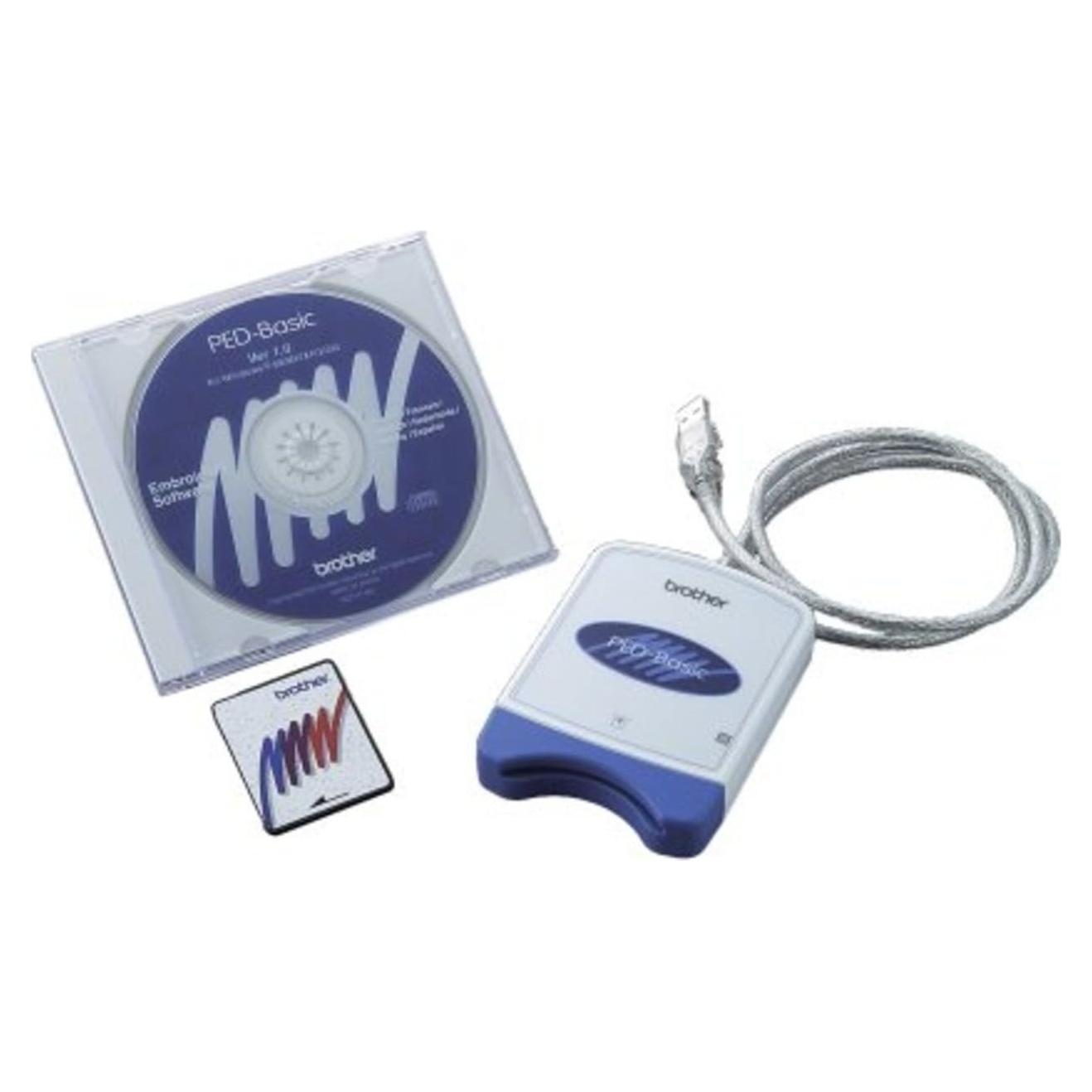 Escritor de Tarjetas de Bordado Brother PED-Basic USB
