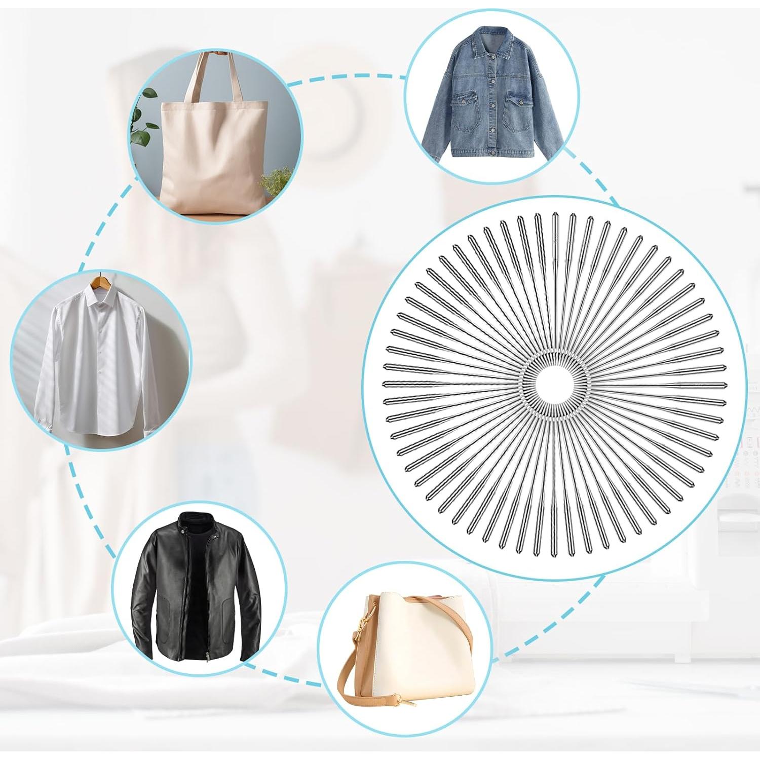 Agujas de máquina de coser universales Singer Brother 100 Pcs 75/11