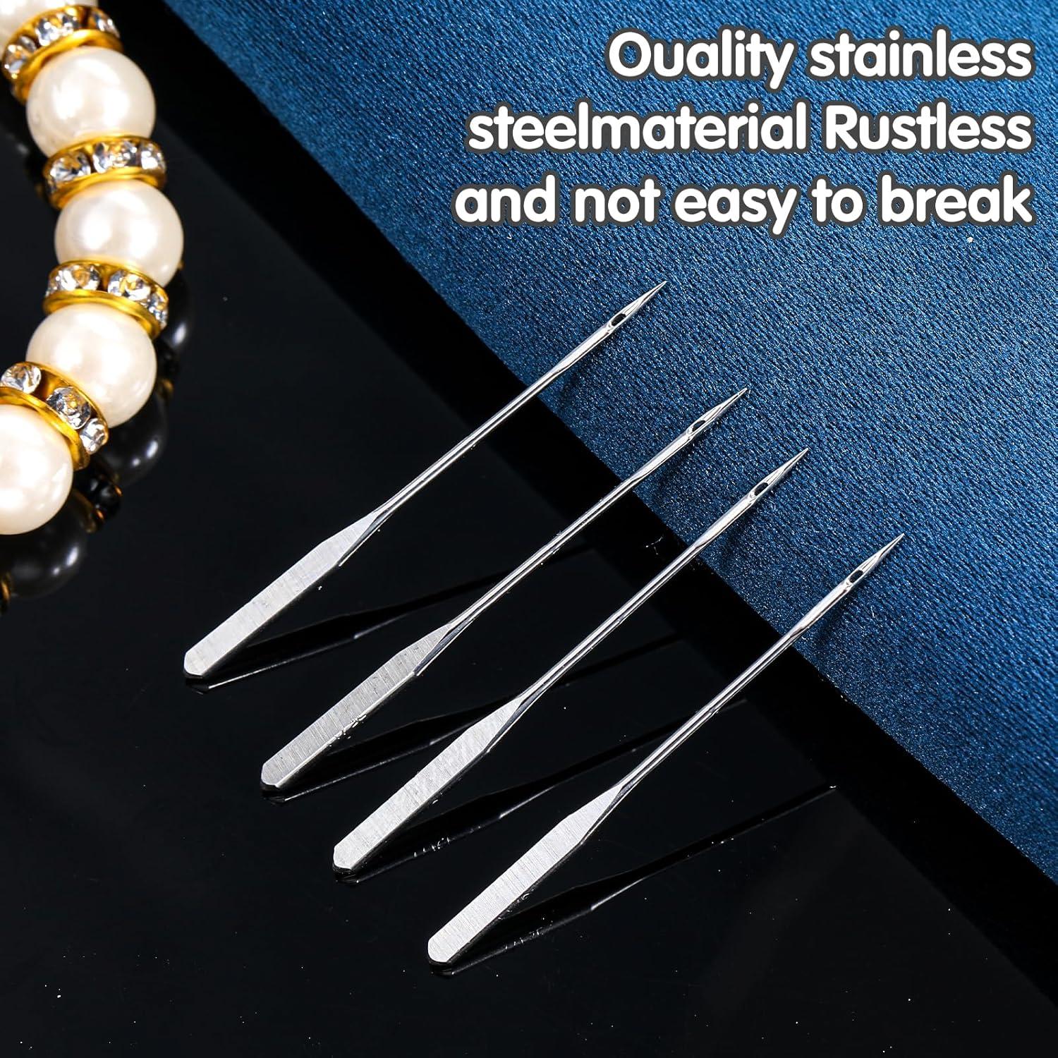 Agujas de máquina de coser universales Singer Brother 100 Pcs 75/11