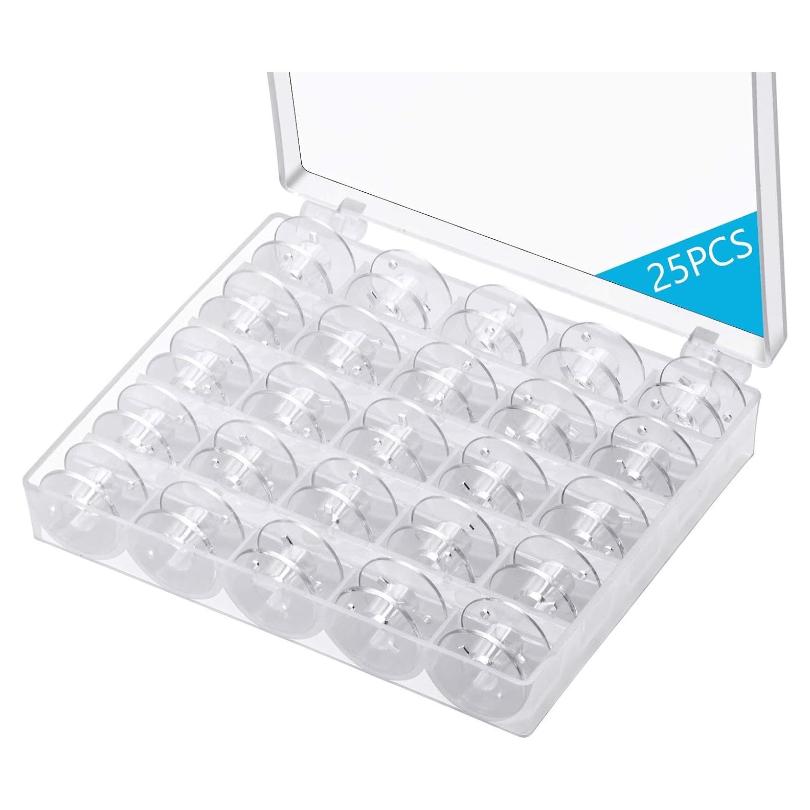 Bobinas para Máquina de Coser Eoehro 25 Pcs con Caja