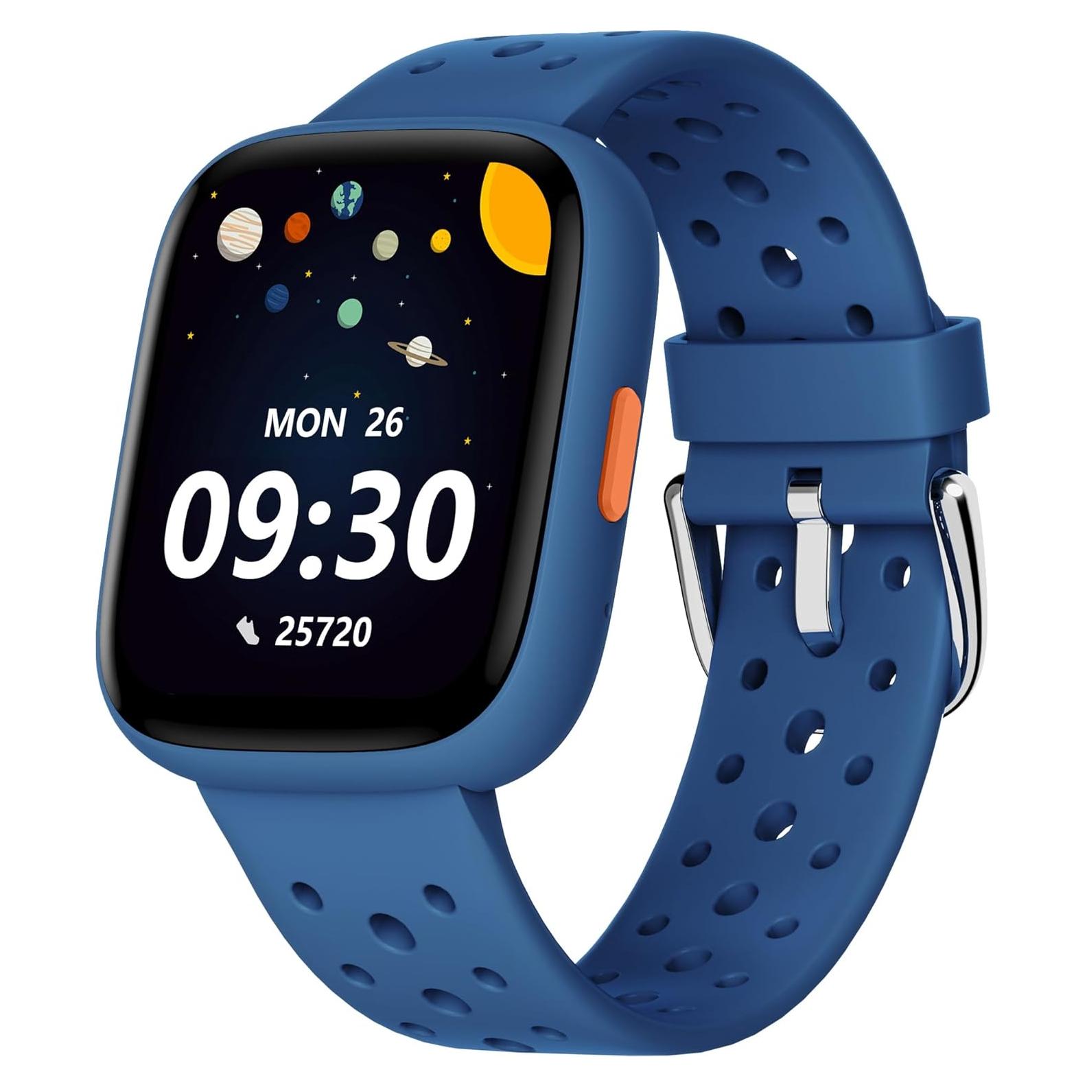 Reloj Inteligente BIGGERFIVE para Niños 1.8" IP68 Azul