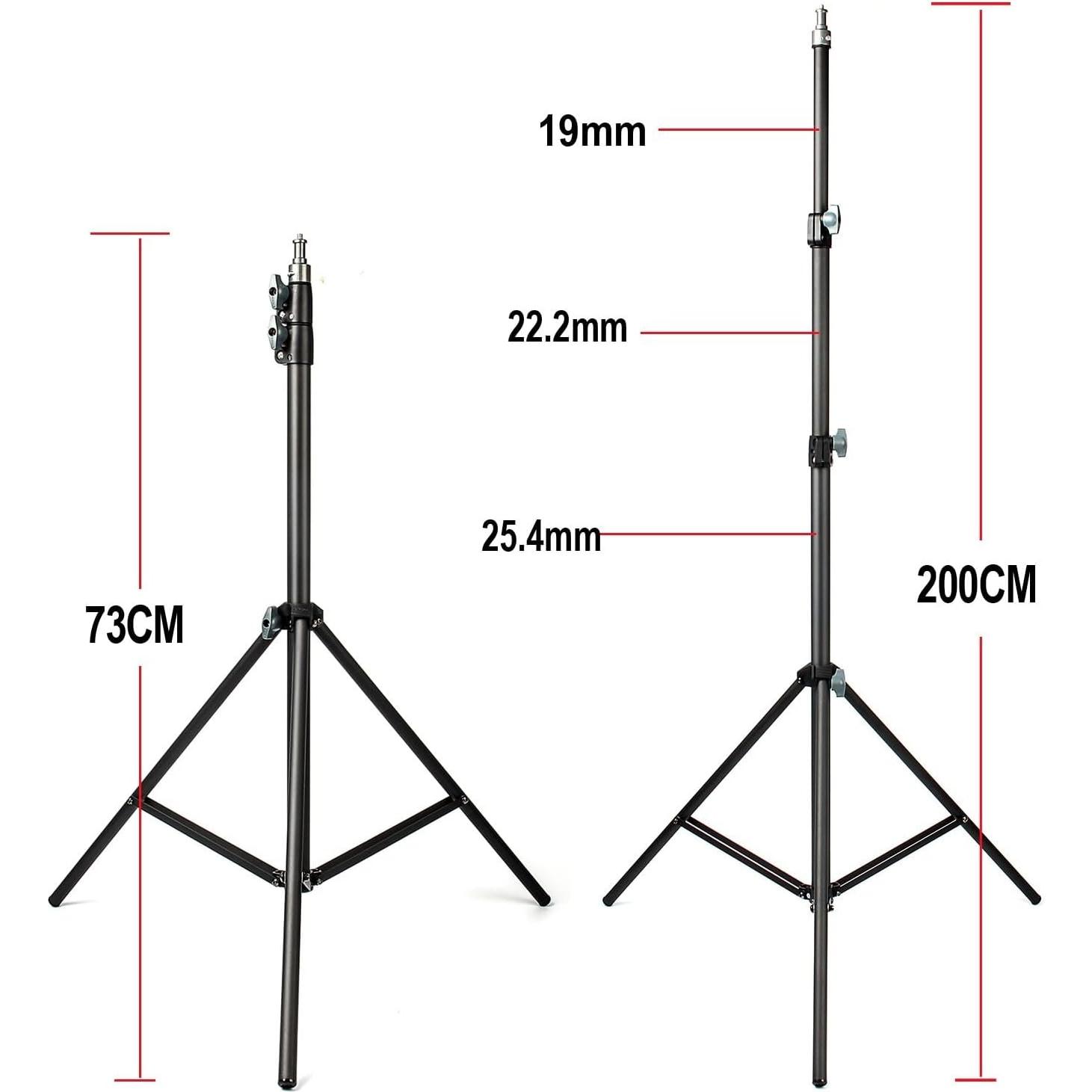 Kit de Luz Estroboscópica Godox MS300V 300W con Softbox 60x90cm