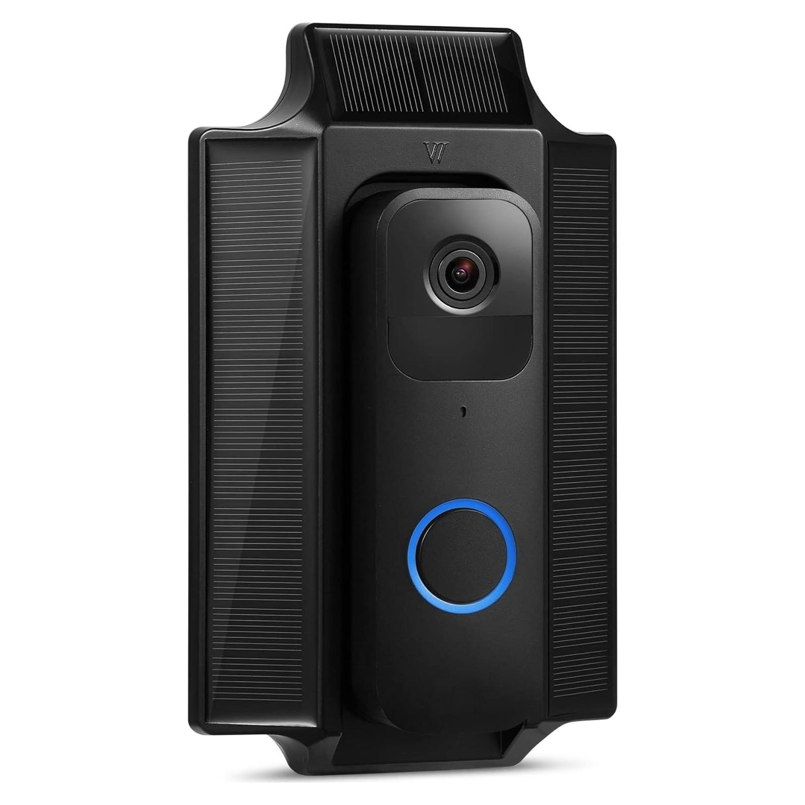 Cargador Solar Wasserstein para Timbre Blink - Negro