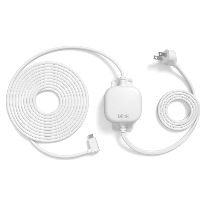 Adaptador de Corriente Resistente para Blink Mini 2 y Outdoor 4