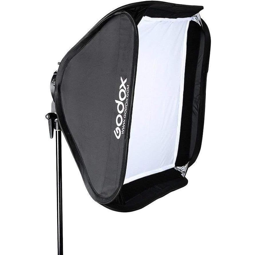 Godox 31x31inch 80x80cm Foldable Softbox Diffuser with S-Type Bracket for V1, AD200Pro, AD400Pro, TT350, V860II Series