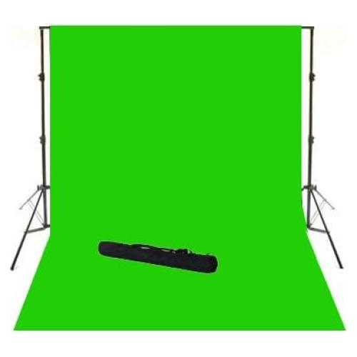 ePhoto 10 feet X 20 feet Large Chromakey Chroma Key Green Screen Support Stands Carrying Case Kit for Video Film Photography Studio by Ephoto INC 901+10x20Green