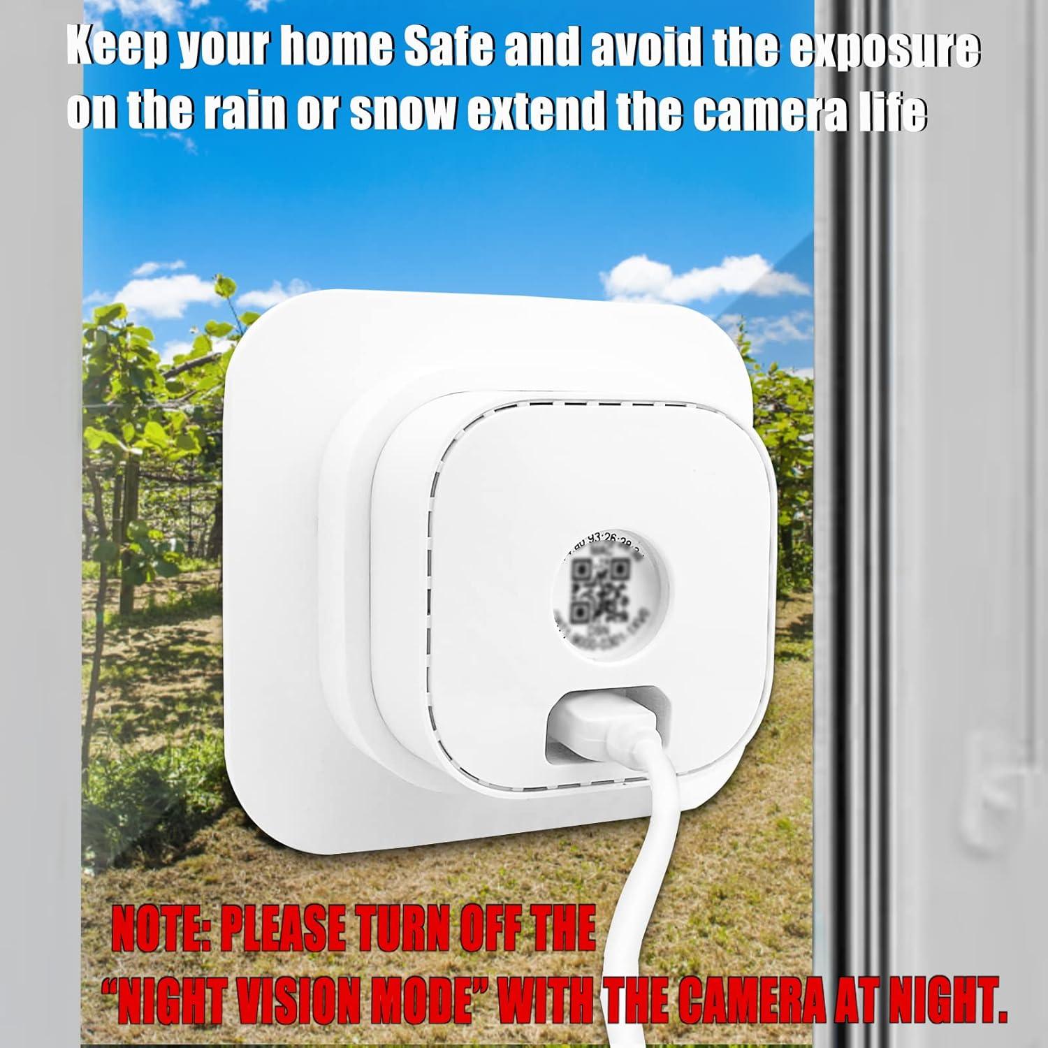 Paquete de 2 Soportes para Ventana REEYEAR Blanco