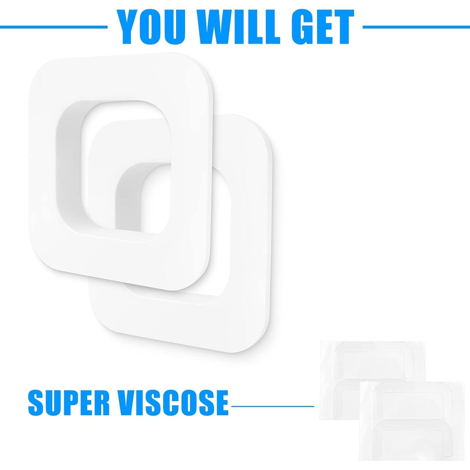 Paquete de 2 Soportes para Ventana REEYEAR Blanco