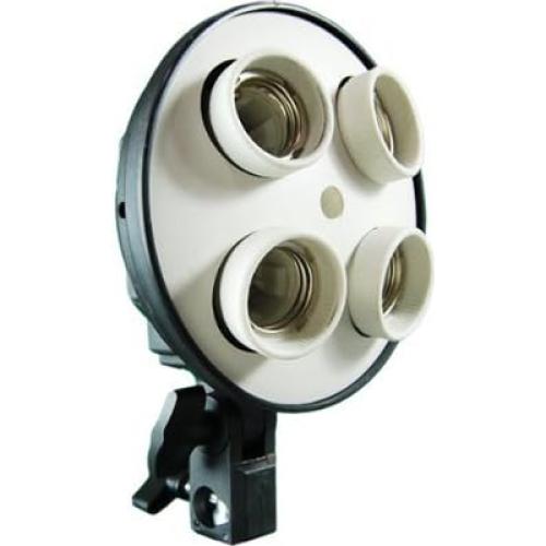 ePhotoInc Warm Lighting Black Muslin Background Backdrop Stands with 2700 Watt Photo Studio Video Light Lighting Kit Case H604SB-69B 3200K