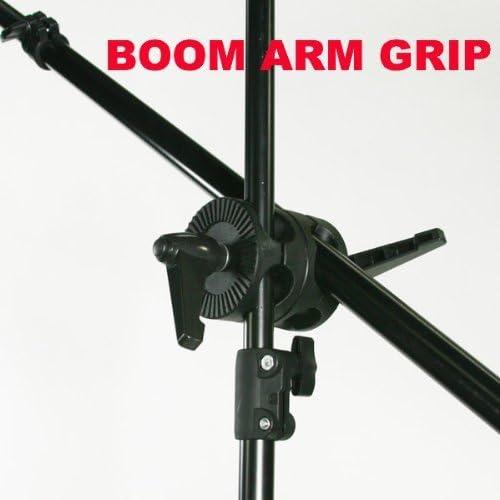 ePhotoInc Warm Lighting Black Muslin Background Backdrop Stands with 2700 Watt Photo Studio Video Light Lighting Kit Case H604SB-69B 3200K