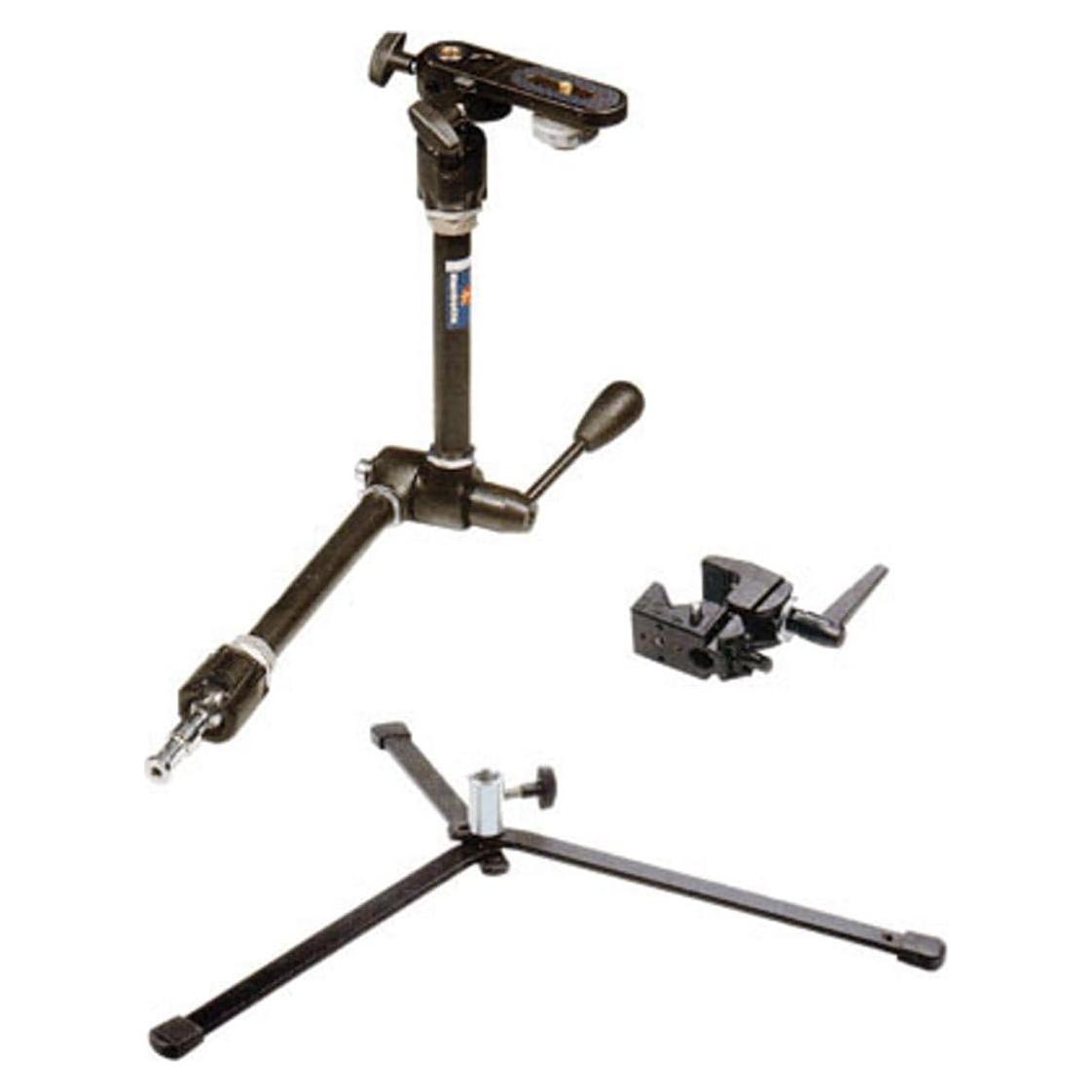 Kit de Brazo Mágico Manfrotto 143 con Soporte y Clamp