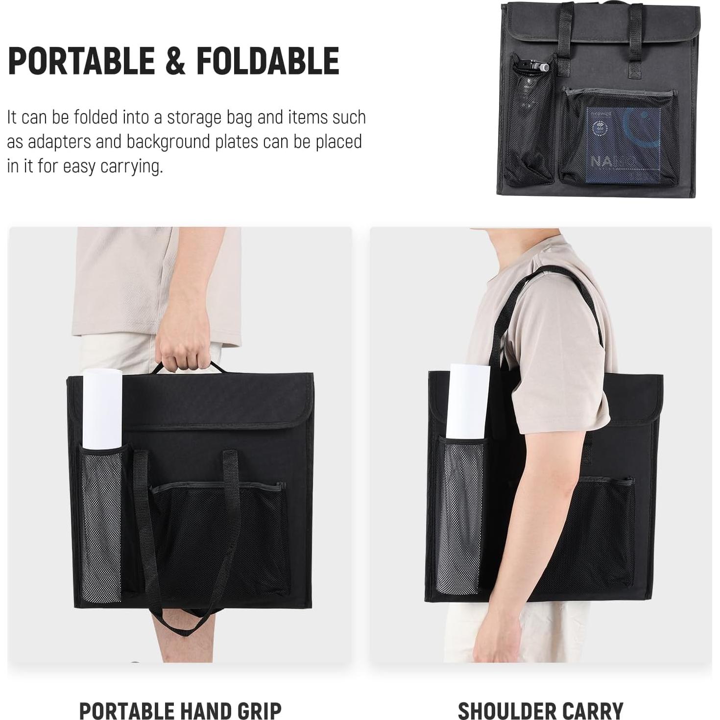 Kit de Iluminación LED Neewer BP66 con Soporte y Filtros