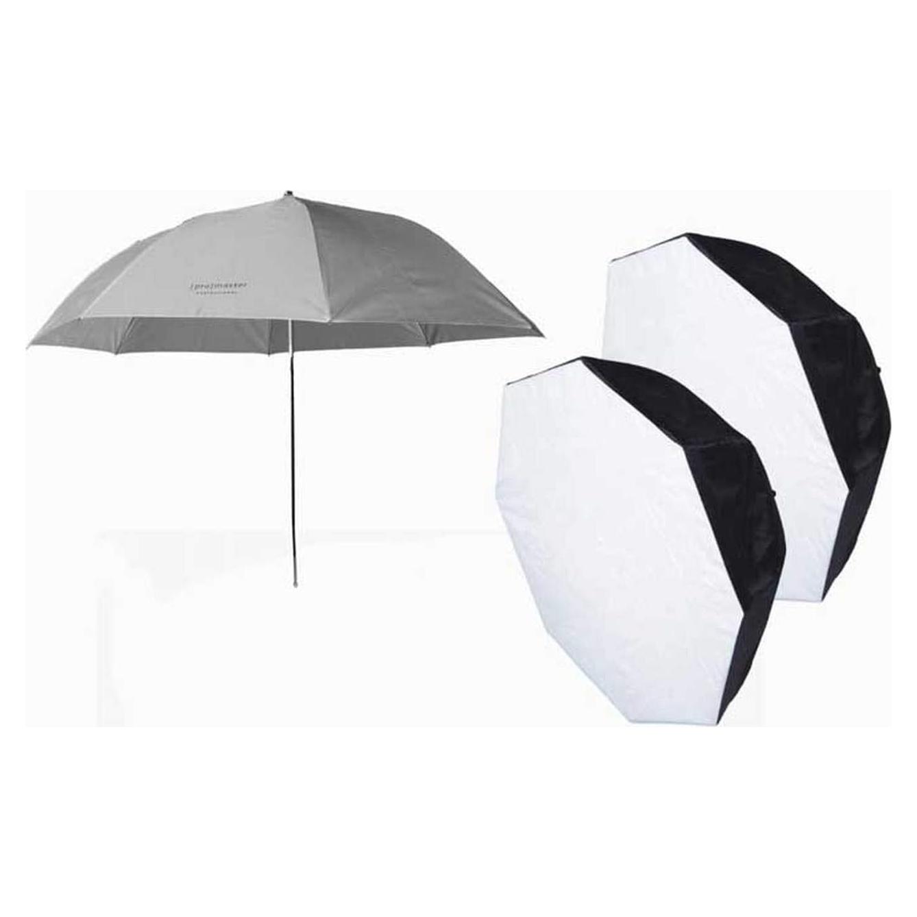 Kit de Inicio Softbox ProMaster 36'' Octagonal - 2 Softboxes