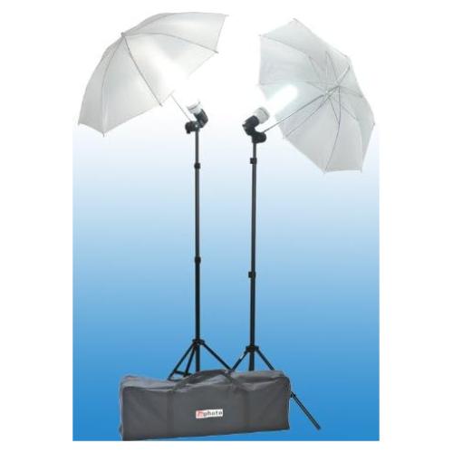 ePhoto Premium Photography Portrait Video Film Studio Continuous Light Lighting Kit Umbrella Stand Lighting Set by ePhoto INC ULS304