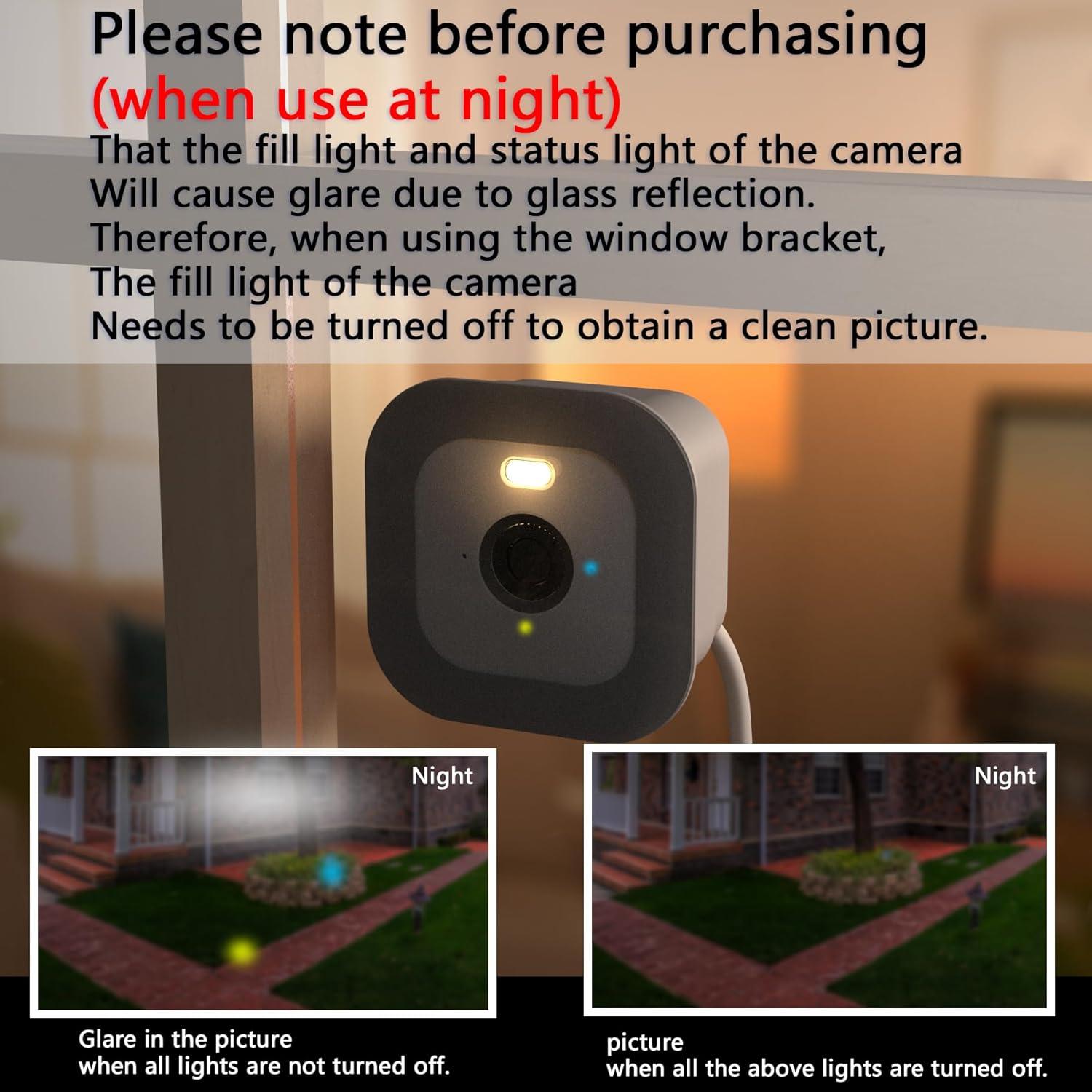 Soporte de Ventana Teccle para Blink Mini 2 Blanco