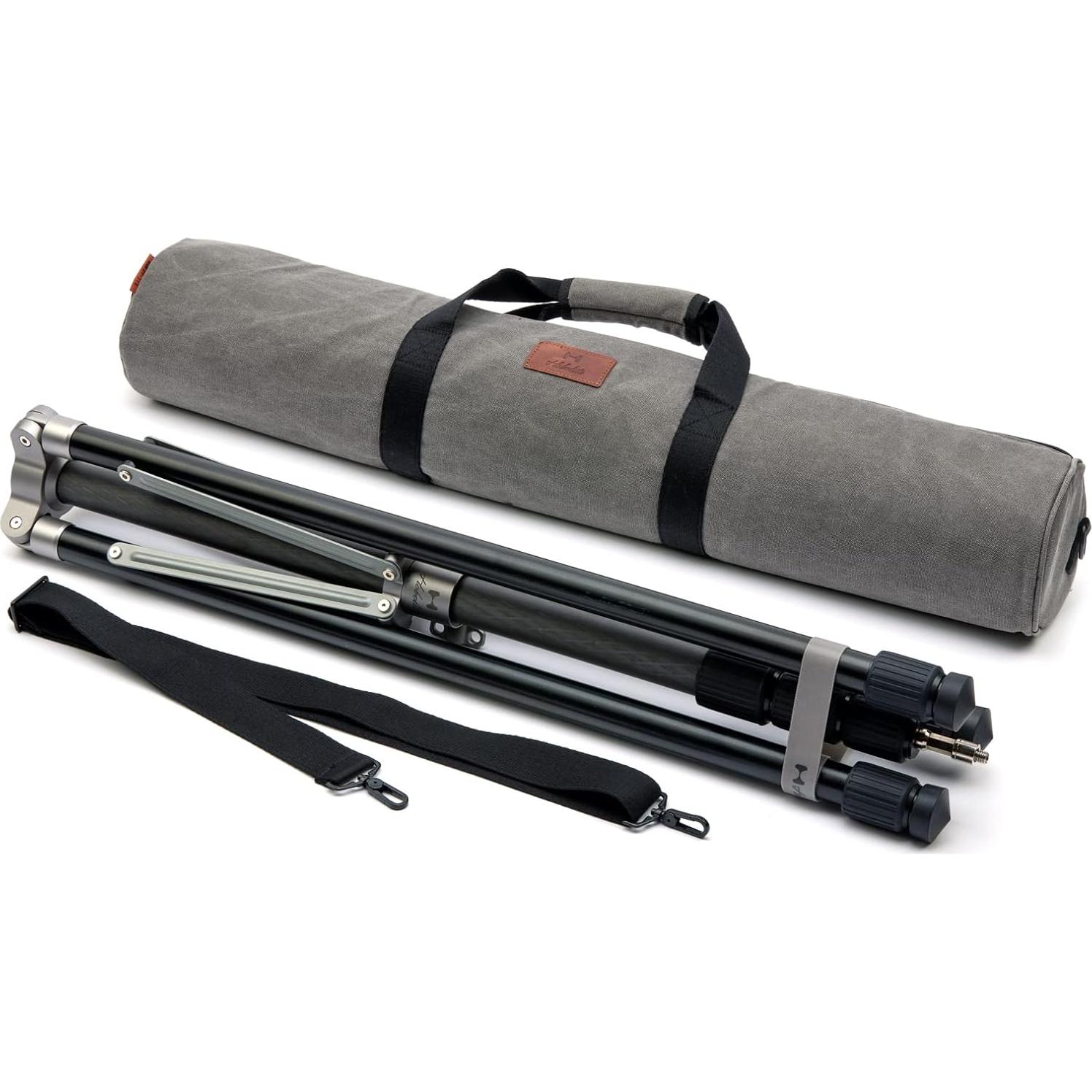 Pro Photography Lighting Creator Kit, 300W LED Studio Light with Detachable LCD Control, Barndoor, Softbox, Carbon Fiber Tripod, CRI/TLCI 96+, 2700-6500K, AC/DC Power