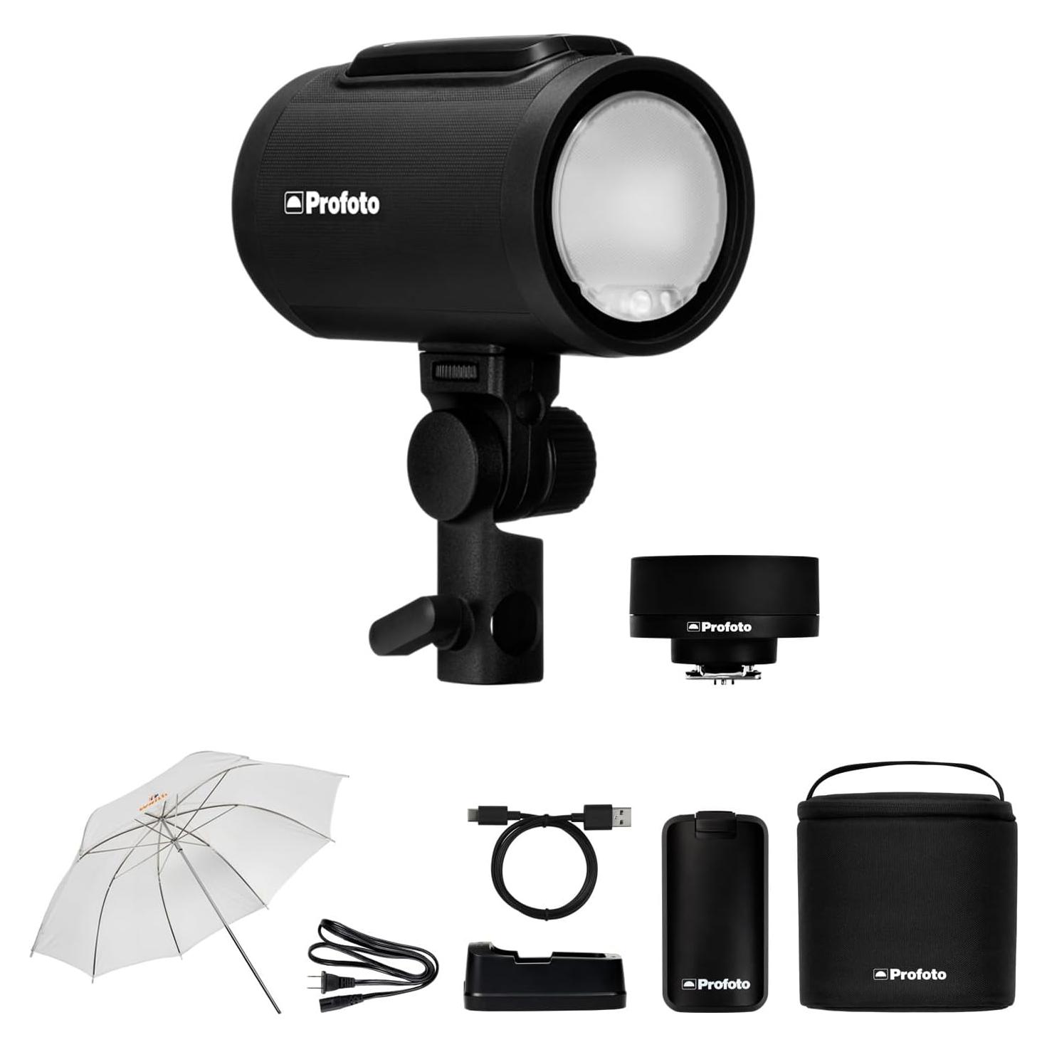 Kit de Conexión Profoto A2 para Canon - Flash 100Ws y Paraguas 33"