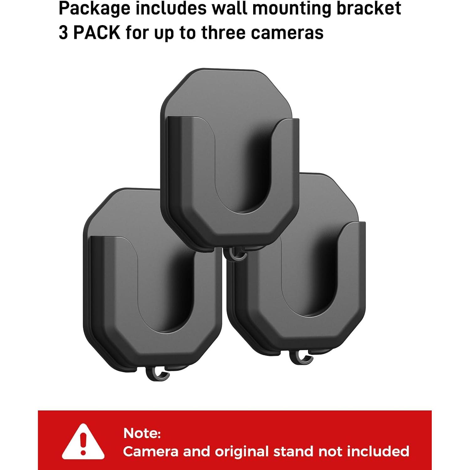 Paquete de 3 Soportes Adhesivos para Cámara Blink ZHANDEYUA
