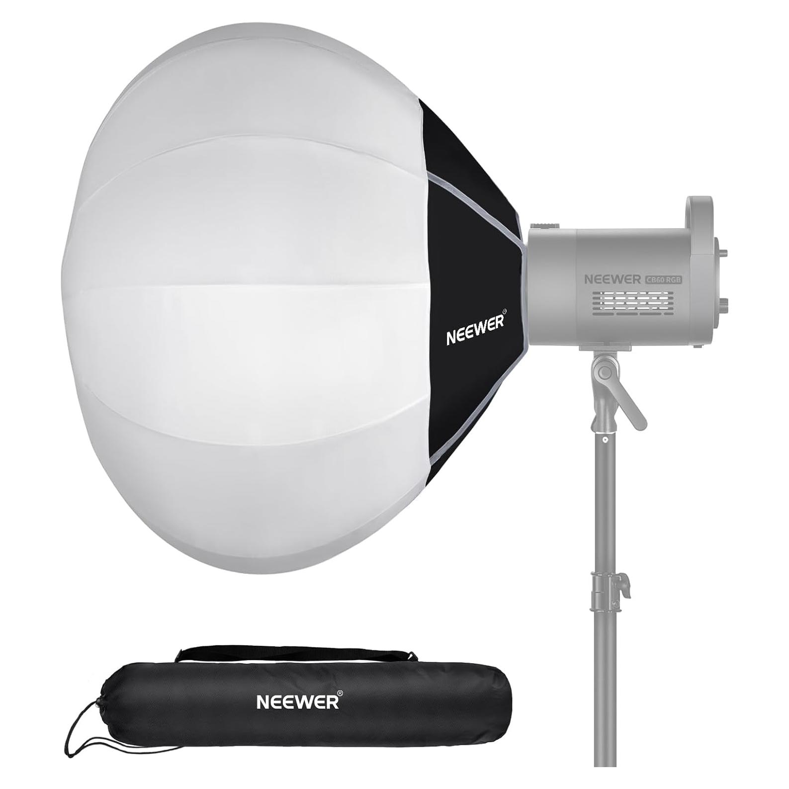 Linterna Softbox NEEWER 65cm con Montaje Bowens y Difusor