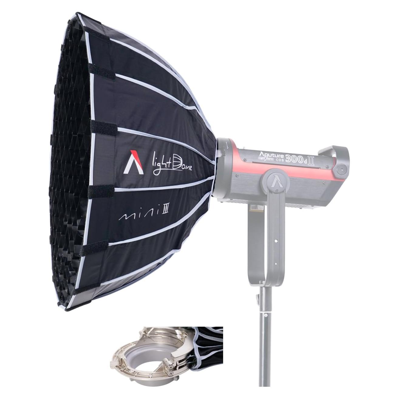 Softbox Aputure Light Dome Mini III 60cm Bowens Plegable