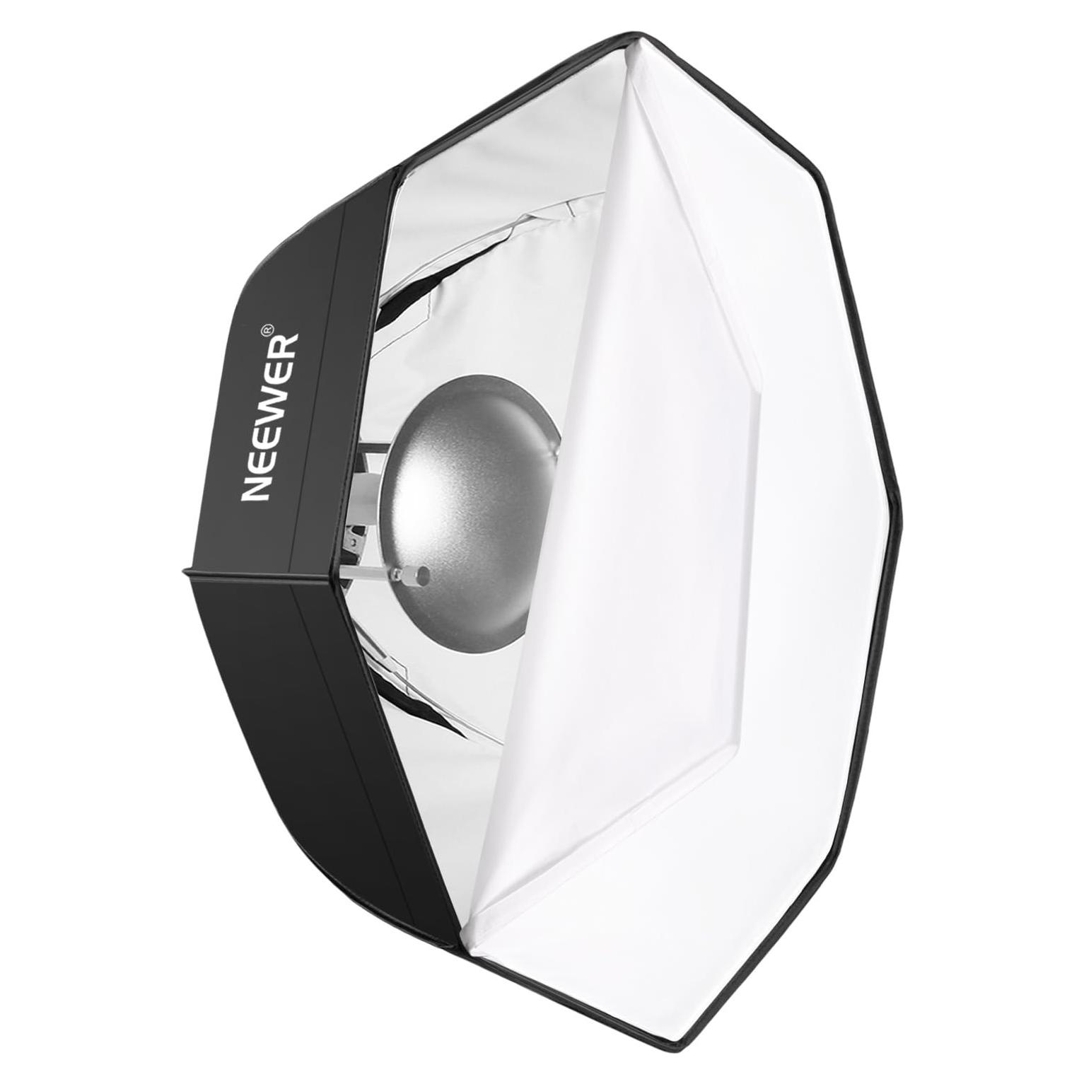 Softbox Octagonal Neewer 60 cm con Anillo Bowens para Estudio