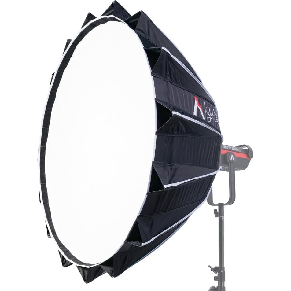 Aputure Light Dome III Studio Reflector Softbox with All-New Quick-Folding Design Bowens Mount with Diffuser Honeycomb Grid Gel Holder Carry Bag- 3ft (90cm) Quick-Setup Softbox