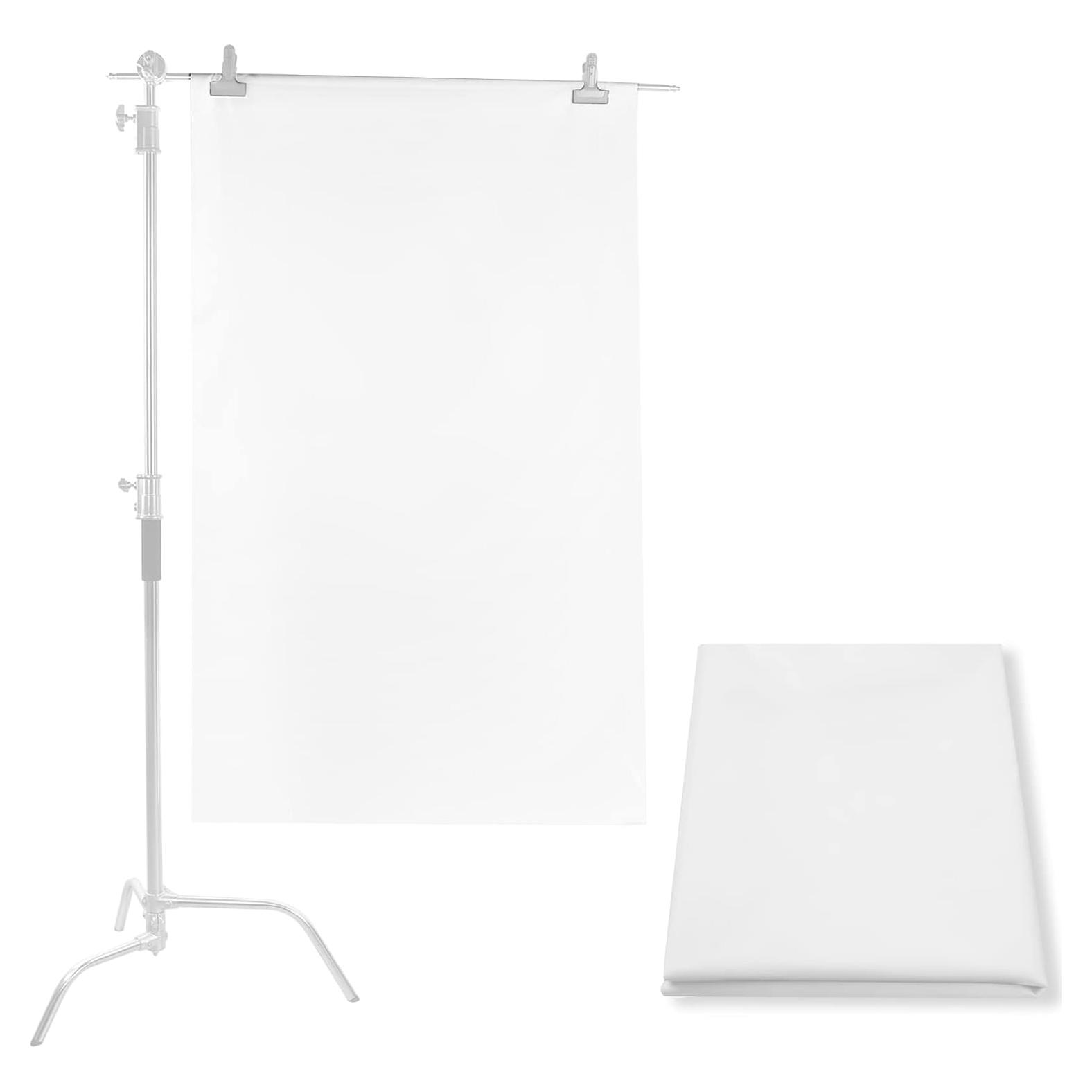 Tela de Difusión Selens 1M x 1.7M Nylon Blanca Sin Costuras