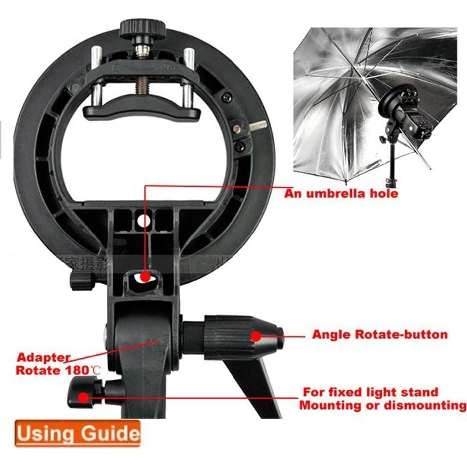 Soporte Godox S-Type para Flash Speedlite Montaje Bowens