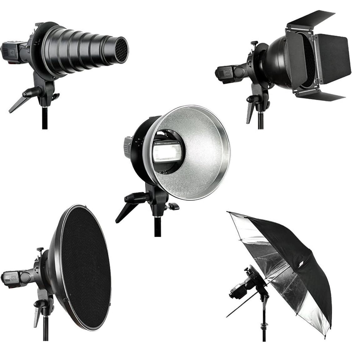 Soporte Godox S-Type para Flash Speedlite Montaje Bowens