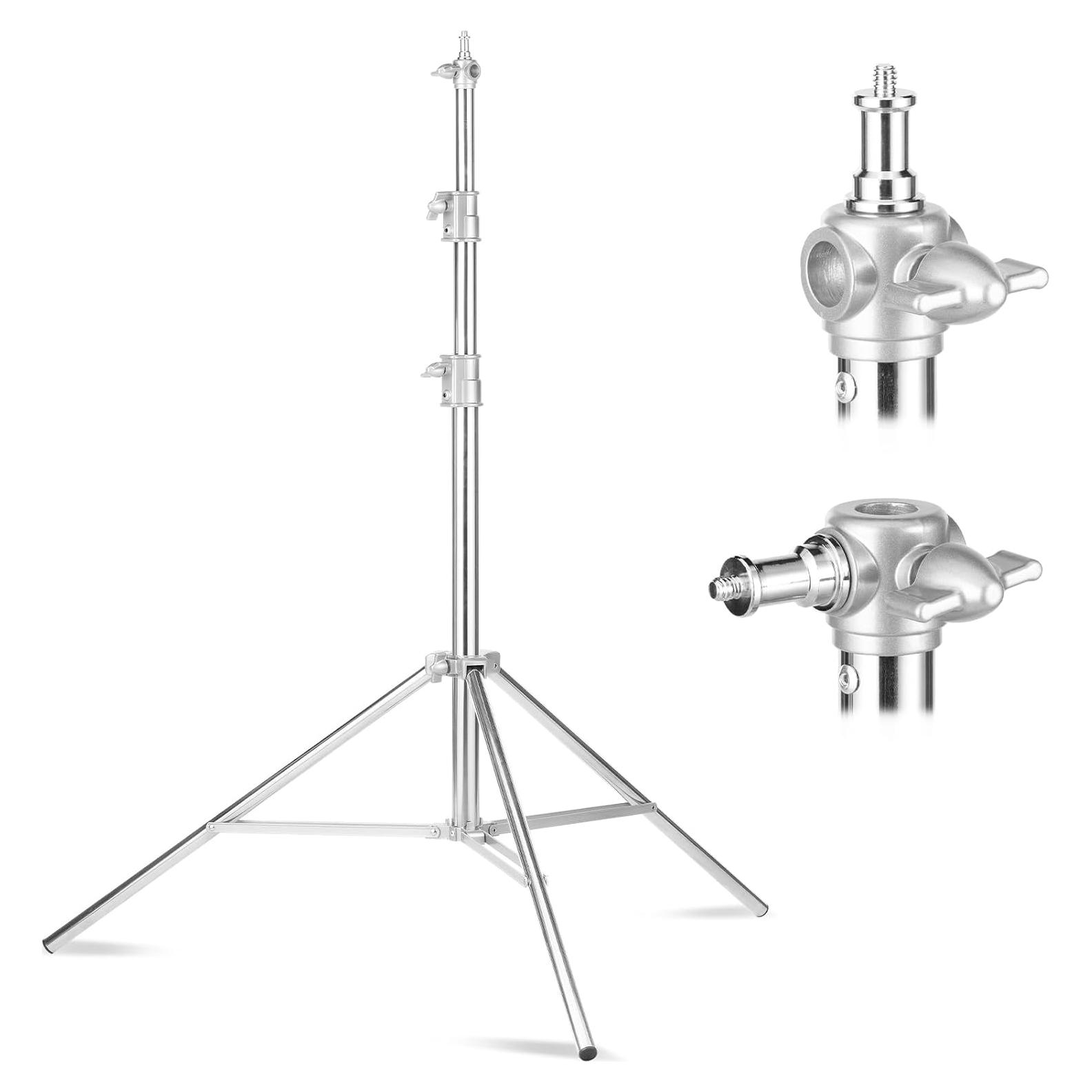 Soporte de Luz Ajustable Meking 2.8m Acero Inoxidable 15kg