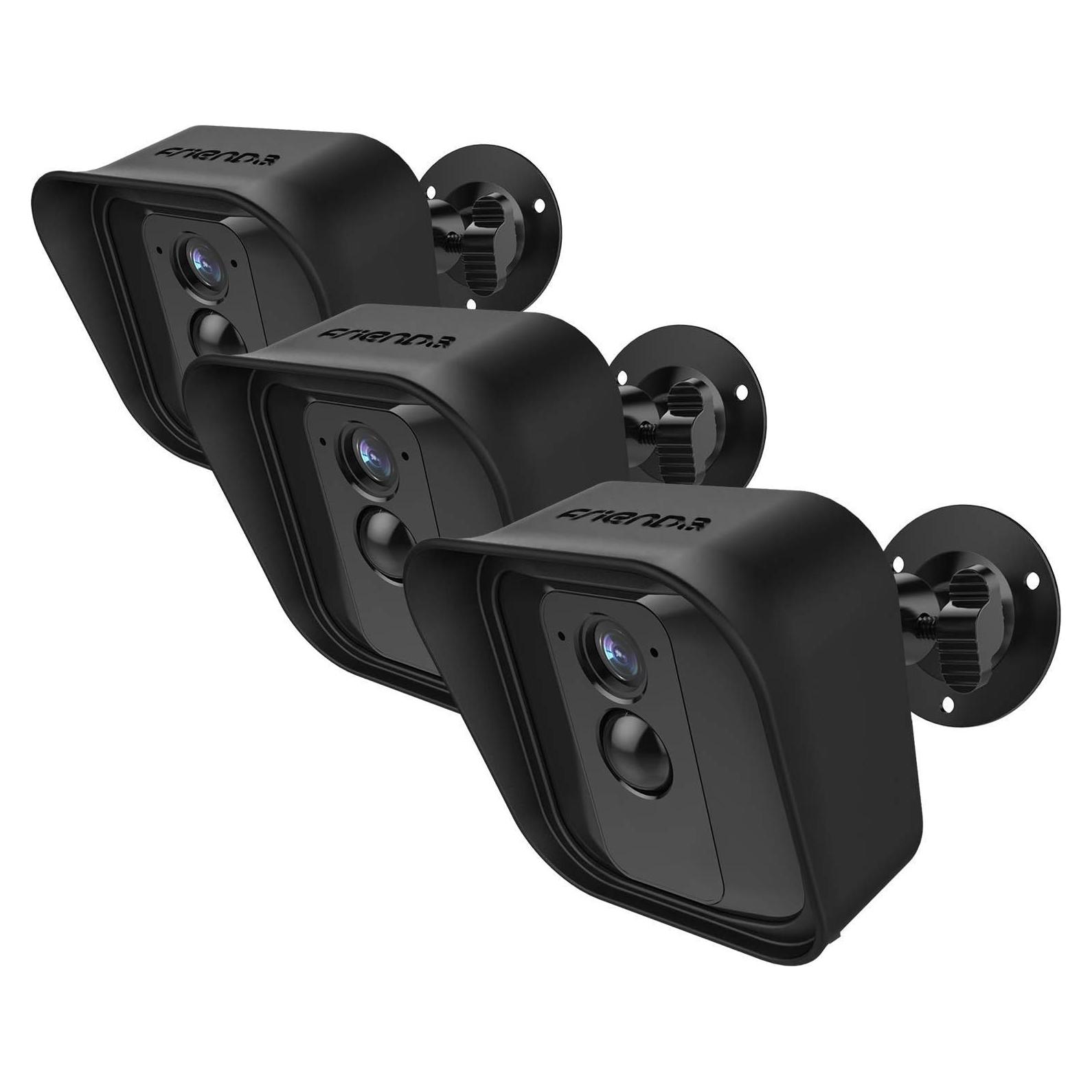 Soporte de Pared Frienda 360° y Funda Silicona para Blink XT