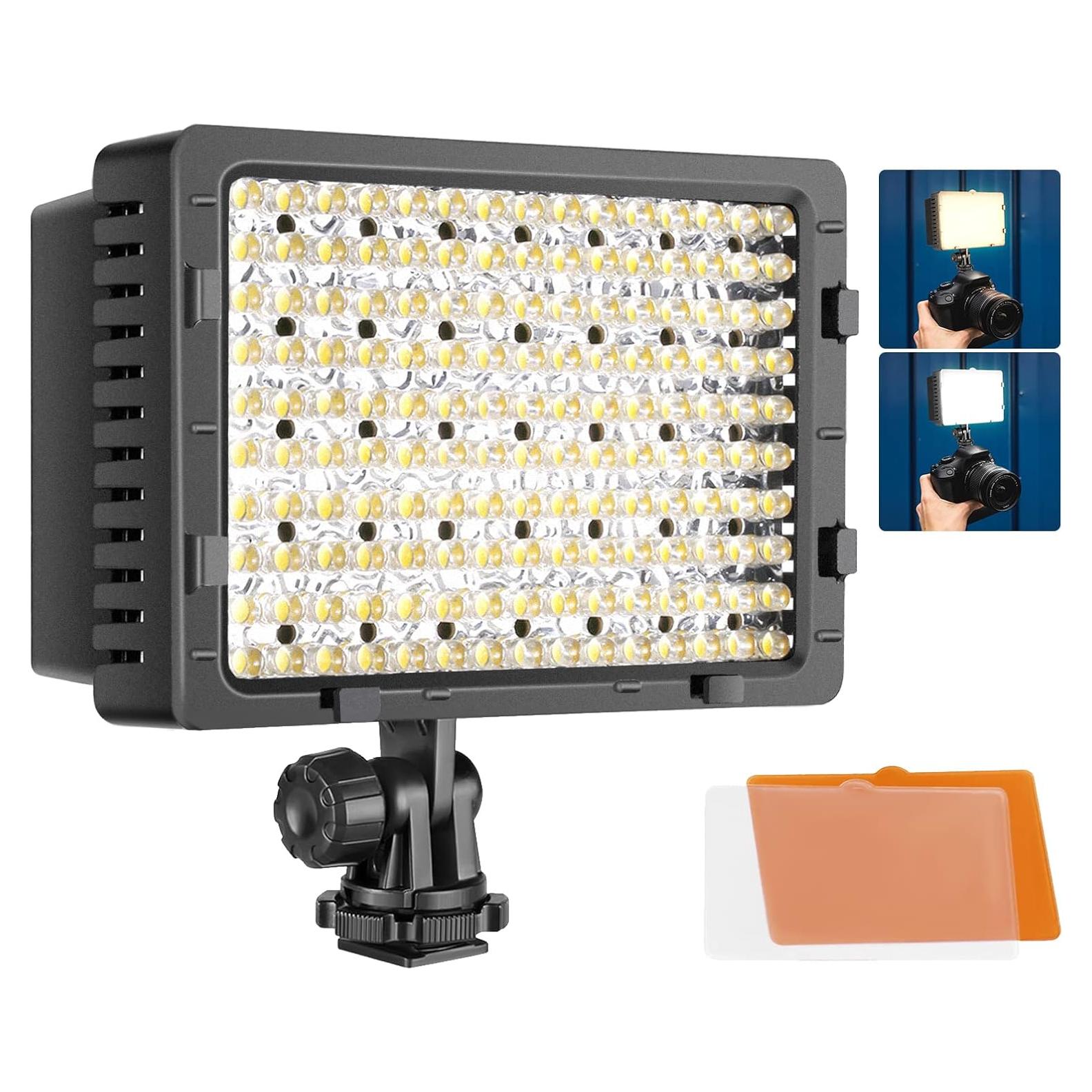Luz de Video LED Neewer CN-160 Dimmable 660 lm 5600K