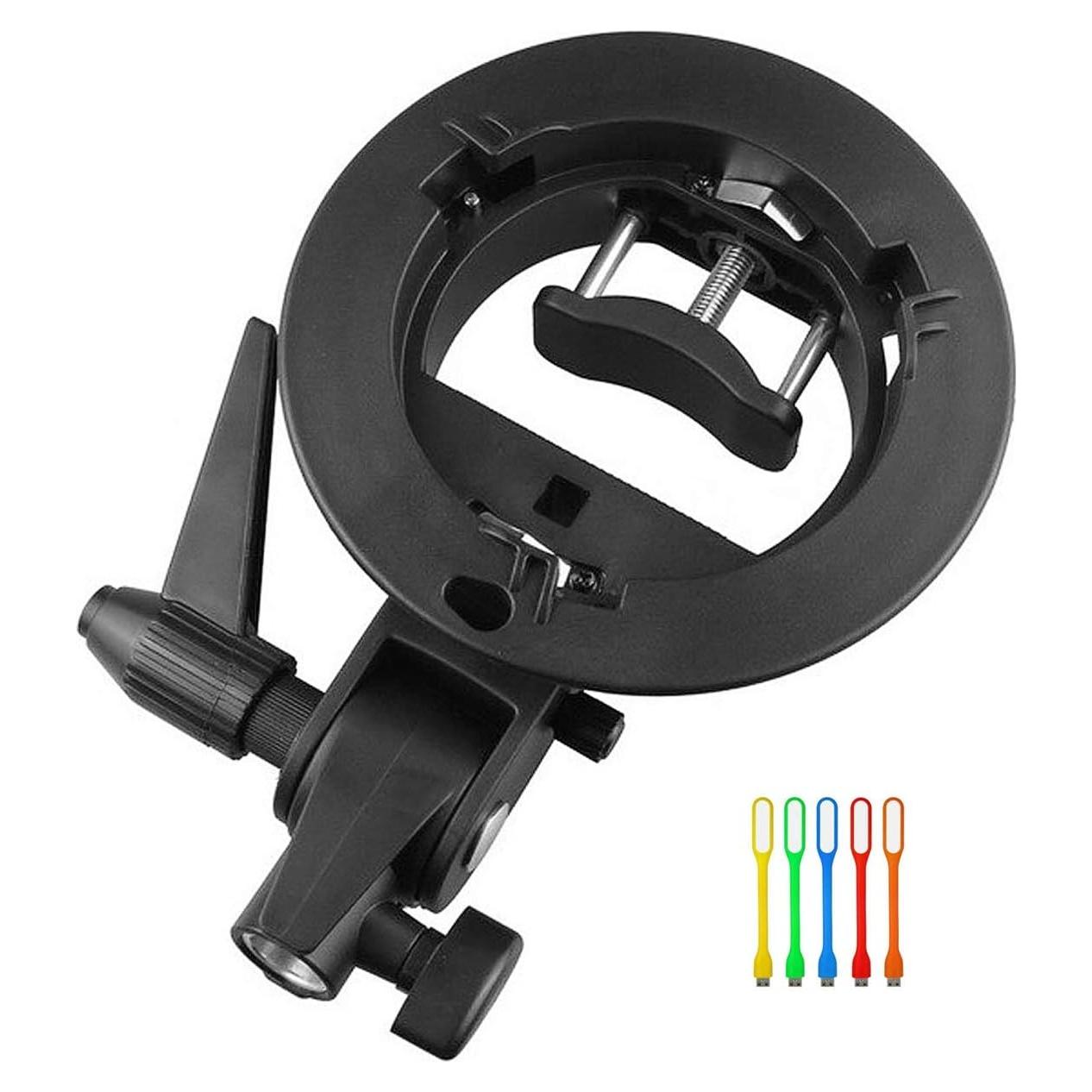 Soporte Godox S-Type Bowens S para Flash Speedlite y Softbox