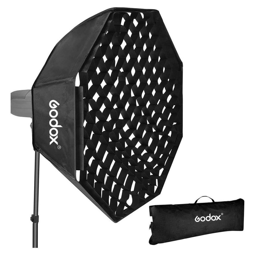 Softbox Octagonal Godox 95cm Bowens para Estudio Fotográfico