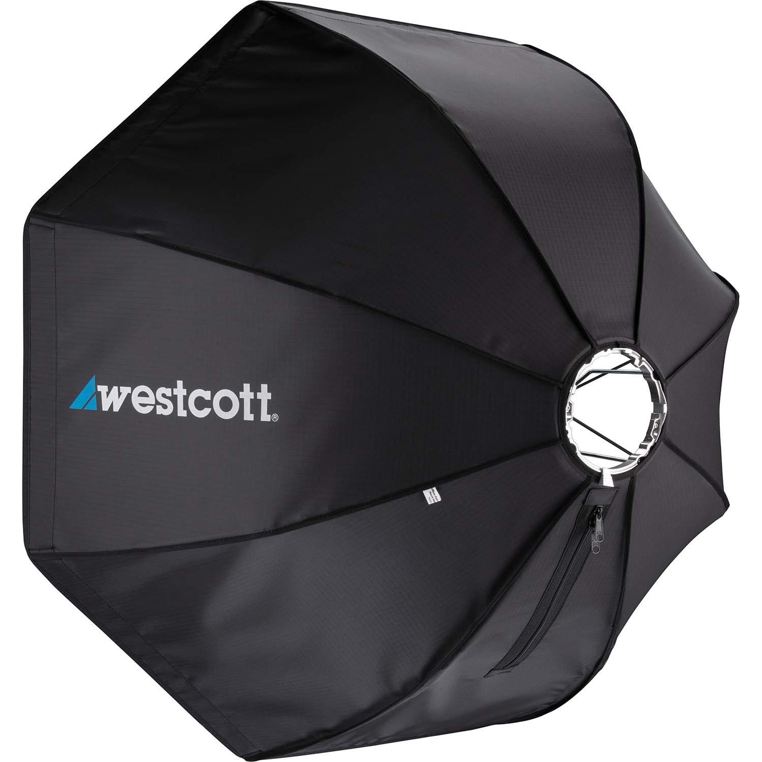 Westcott Rapid Box Switch Octa-M with FJ400/Bowens Insert - Portable Photography Studio and On Location Octabox Softbox Bundle
