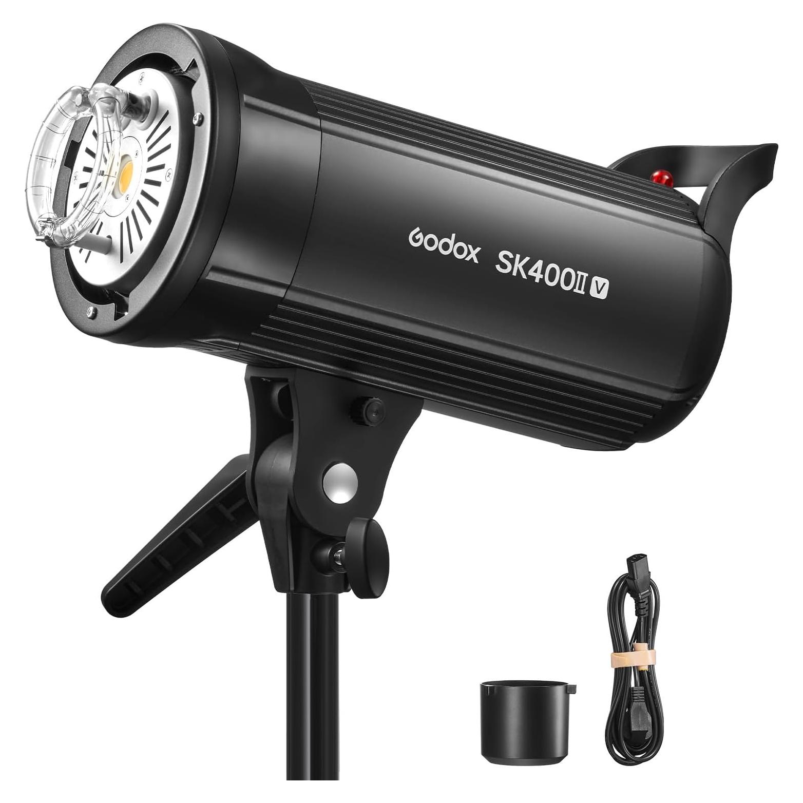 Flash Estroboscópico Godox SK400IIV 400W Inalámbrico Bowens