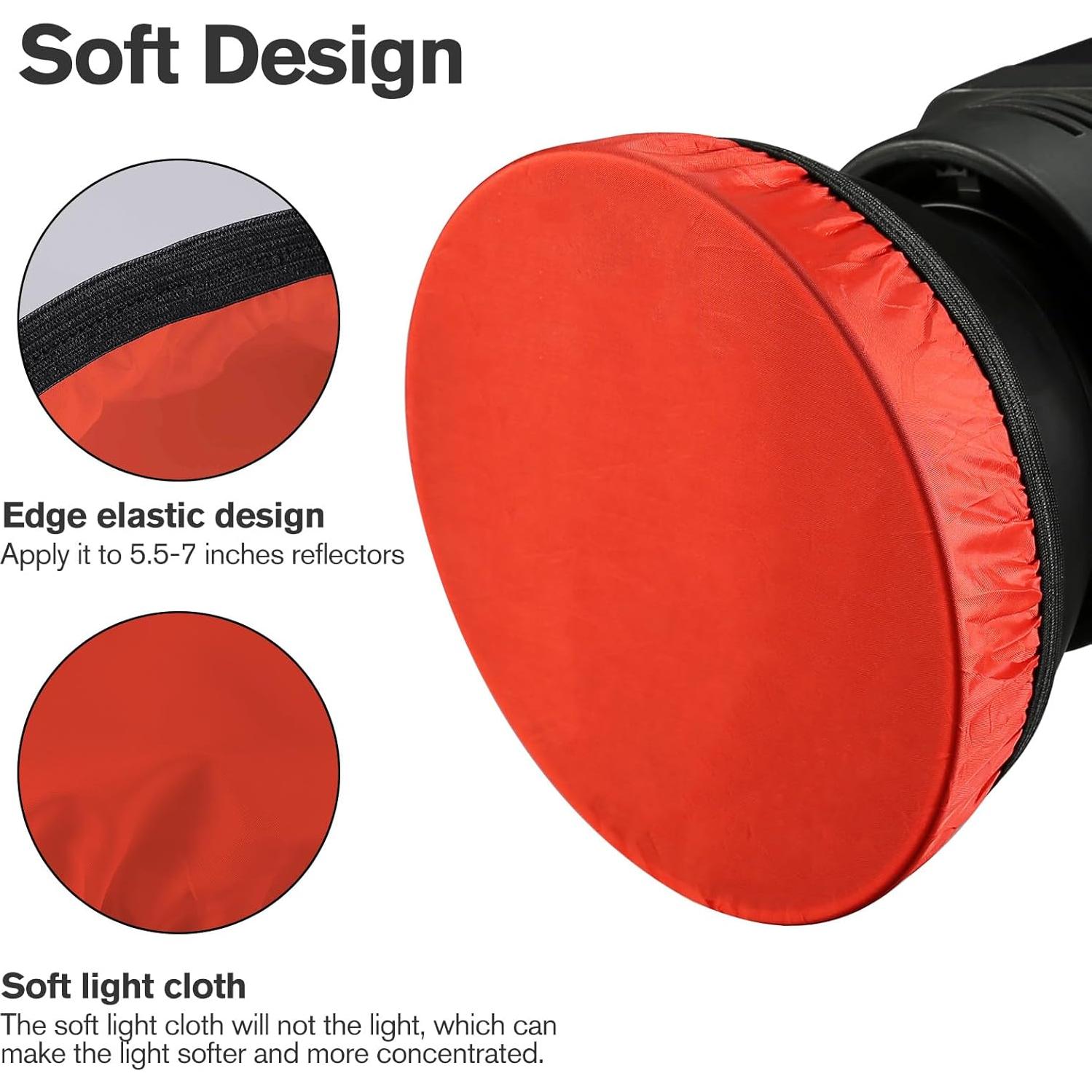 Paquete de 8 calcetines difusores de luz Aurabee 18 cm multicolor