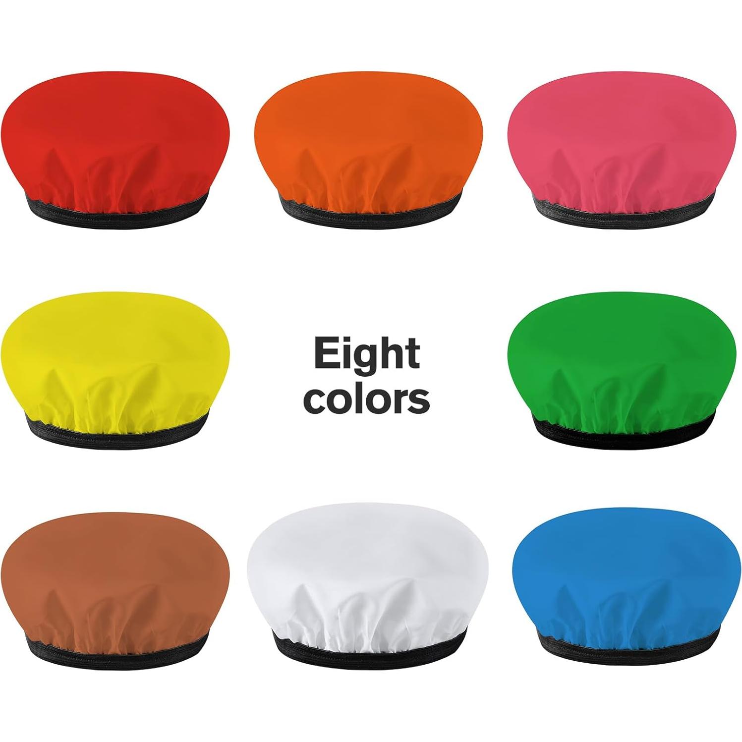 Paquete de 8 calcetines difusores de luz Aurabee 18 cm multicolor