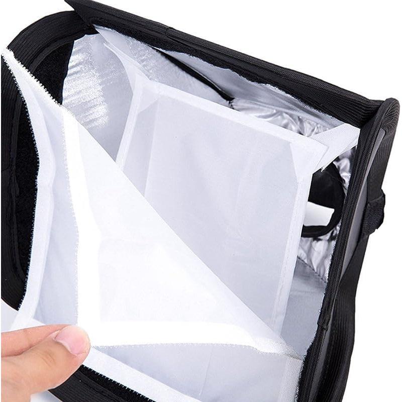 Softbox Portátil 23x23cm Cámara Reflex - Difusor Flash DSLR