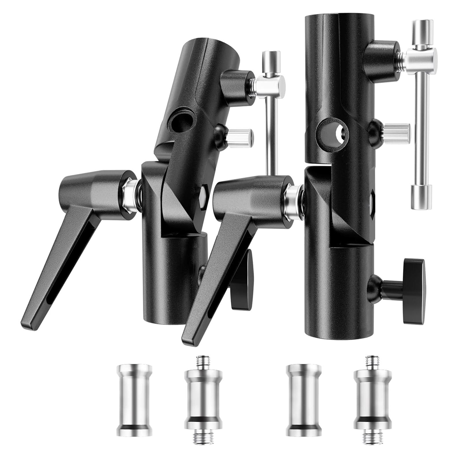 Soporte de Flash EMART Tipo H con Adaptadores 1/4" a 3/8"