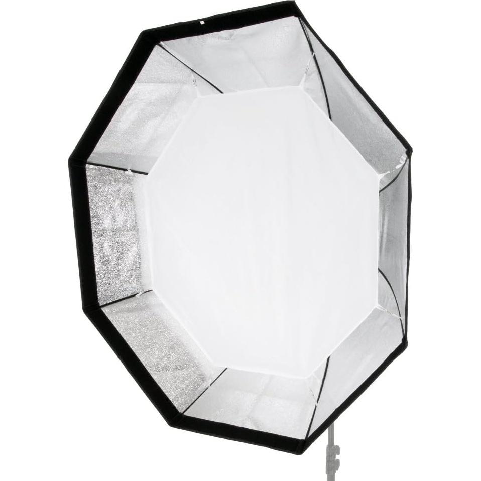 Fotodiox Pro 48" Octagon Softbox PLUS Grid (Eggcrate) for Studio Strobe/Flash with Soft Diffuser and Dedicated Speedring, for Bowens Gemini Standard, Classica Powerpack, R Series, Rx Series, and Pro Series Strobe Flash Light, Soft box, Speed Ring