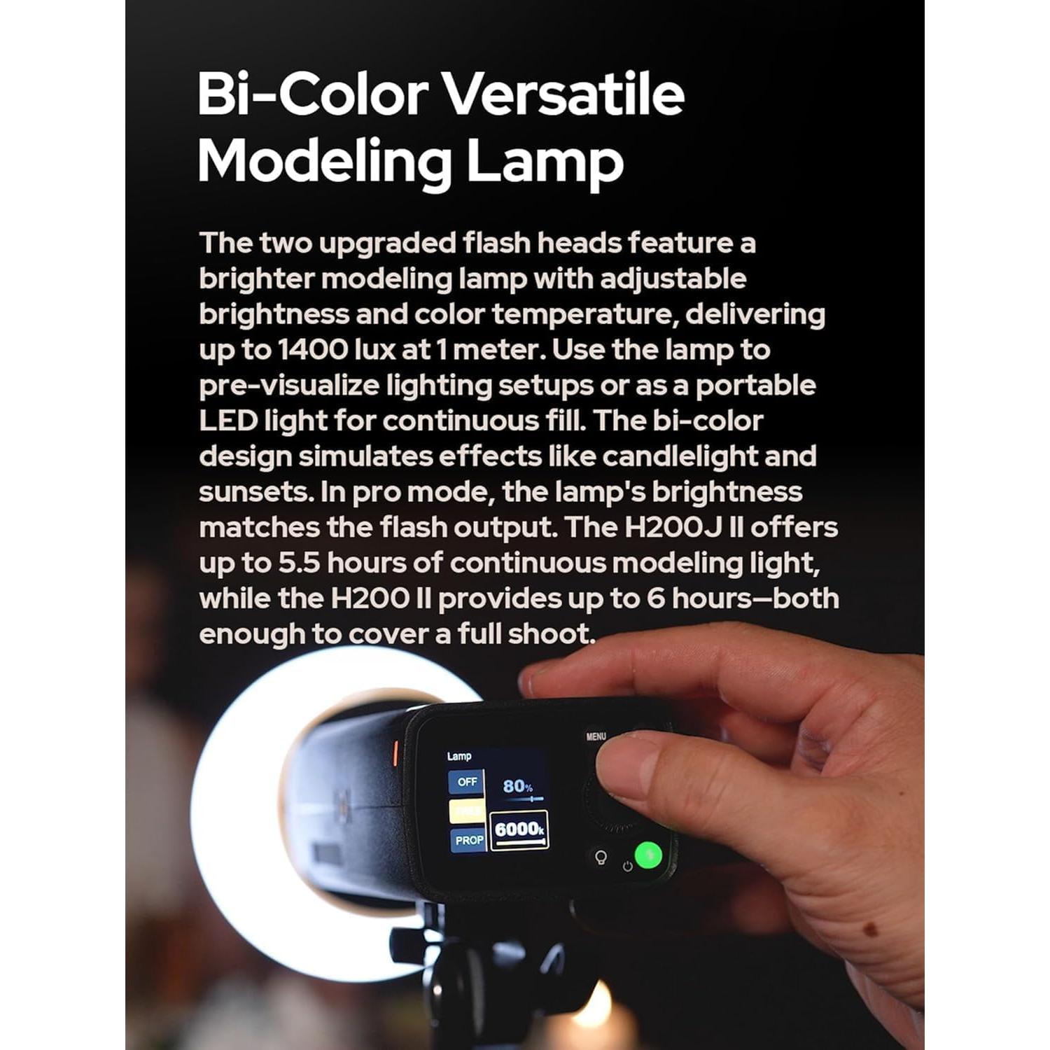 Flashpoint eVOLV 200 Pro II TTL Pocket Flash Kit