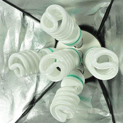 Kit de Iluminación Continua ePhoto H9060S3 4500W 3 Softbox