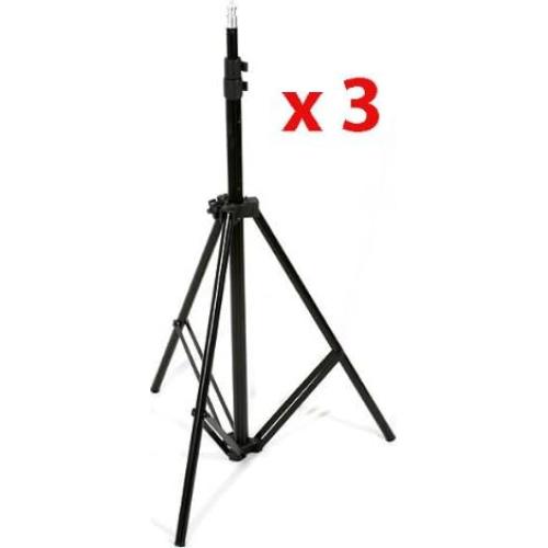 Kit de Iluminación Continua ePhoto H9060S3 4500W 3 Softbox